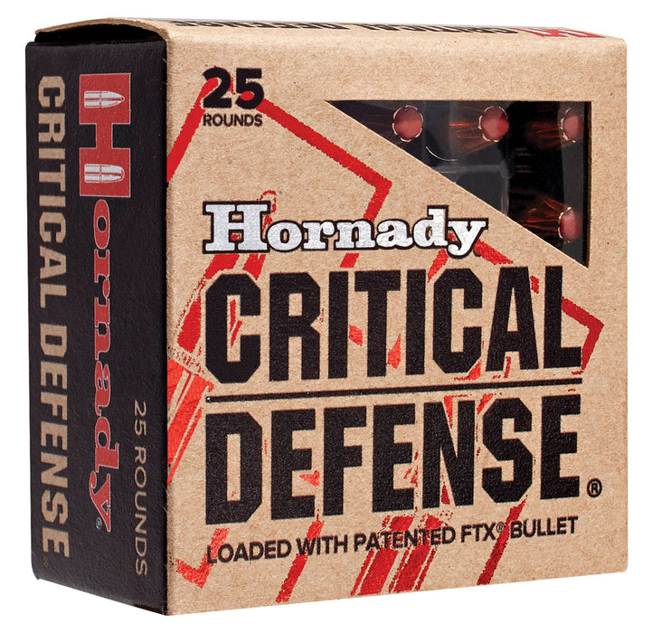 Hornady 90700 Critical Defense  44 S&W Spl 165 gr 900 fps Hornady Flex Tip eXpanding (FTX) 20 Bx/10 Cs