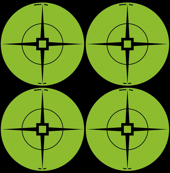 Birchwood Casey 33933 Target Spots  Self-Adhesive Paper Black/Green 3" Crosshair Includes Pasters 40 Per Pkg