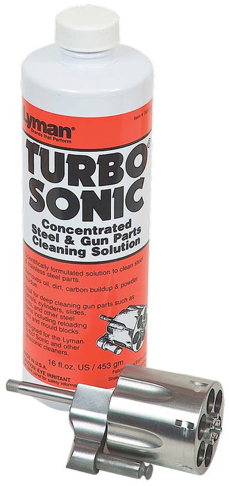 Lyman 7631707 Turbo Sonic Gun Parts Cleaning Solution Against Grease, Dust, Oil 16 oz Bottle