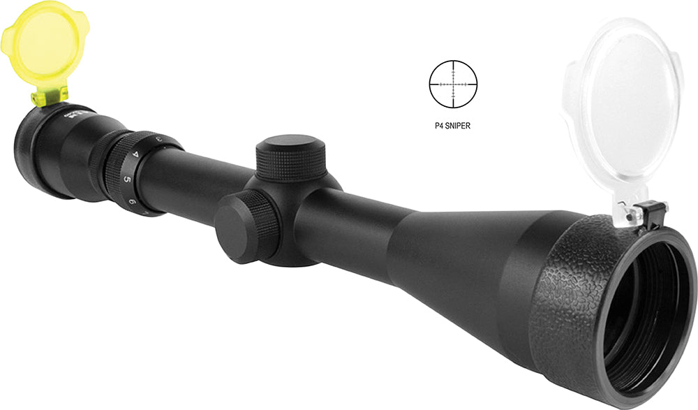 Aim Sports JLB3940G Sniper Tactical Black Anodized 3-9x 40mm AO 1" Tube P4 Sniper Reticle