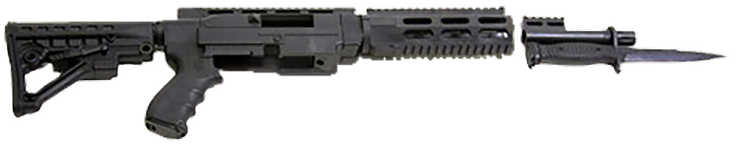 Archangel AA556R AR-15 Style Conversion Stock Black Synthetic 6 Position for Ruger 10/22