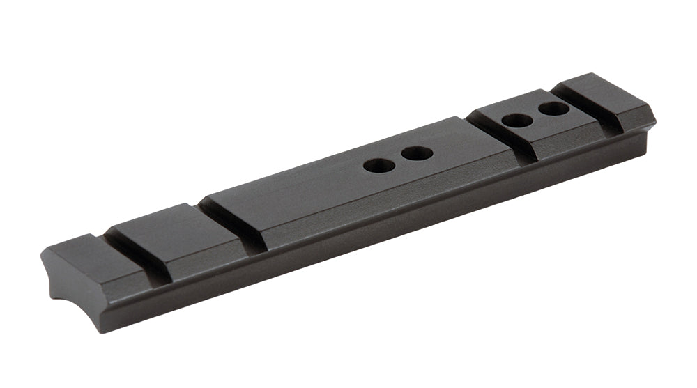 Warne M987M 1-Piece Steel Base For Thompson Center Weaver Style Black Finish