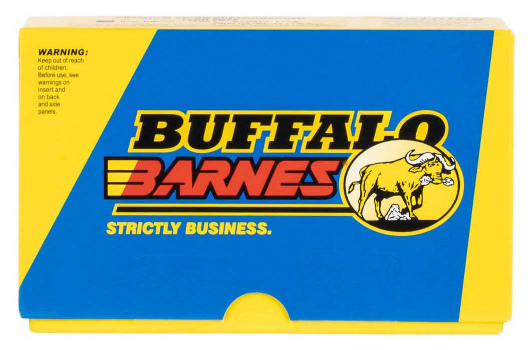 Buffalo Bore Ammunition 8F20 Buffalo-Barnes  45-70 Gov 300 gr 2350 fps Barnes TSX Flat Nose Lead Free 20 Bx/12 Cs