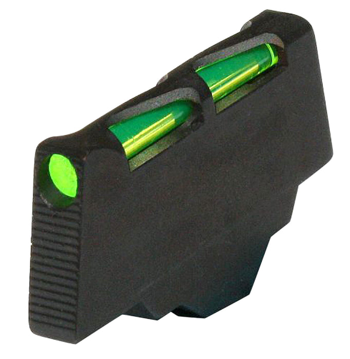 HiViz RBLW01 Ruger Super Blackhawk LiteWave Front Sight  Black | Green Interchangeable Fiber Optic