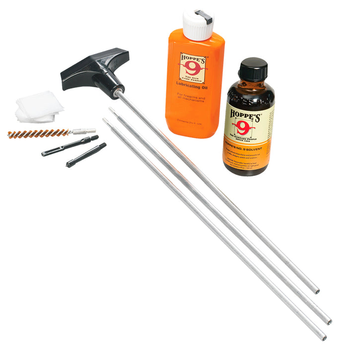 Hoppe's U22 Rifle Cleaning Kit 22/257 Cal, Includes Storage Box