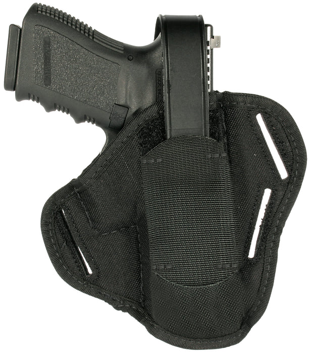 Blackhawk 40PC05BK Pancake  OWB Size 05 Black Cordura Nylon Belt Slide Fits Large Semi-Auto Fits 3.75-4.50" Barrel Ambidextrous