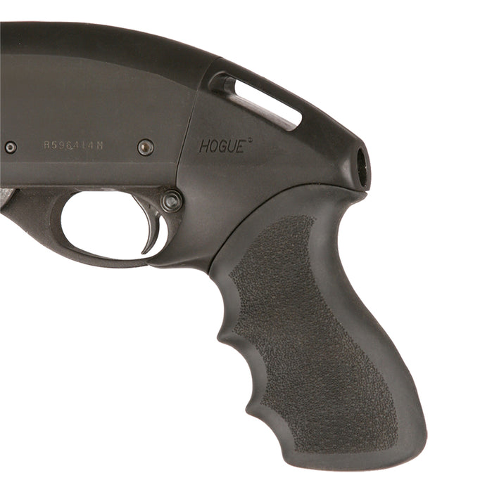 Hogue 08714 Tamer  Black Rubber Pistol Grip with Finger Grooves for Remington 870