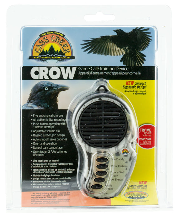 Cass Creek 065 Ergo Electronic Crow Electronic Call Crow/Hawk/Owl Sounds Attracts Crow Camo Plastic