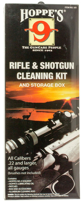 Hoppe's UO Rifle & Shotgun Cleaning Kit All-Calibers Includes Storage Box