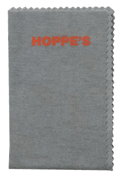 Hoppe's 1218 Silicone Cleaning Cloth Flannel Pretreated with Lubricant  11" x 14" Resealable Bag 10 Per Pack