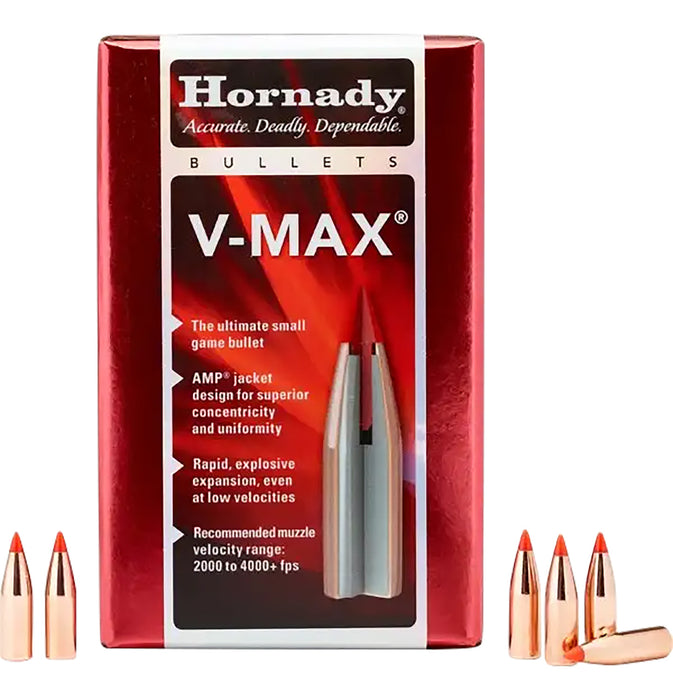 Hornady 23010 V-Max  30 Cal .308 110 gr V Max 100 Per Box/ 25 Case