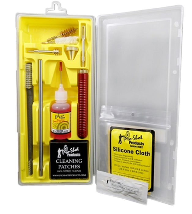 Pro-Shot P45KIT Classic Box Kit .45 Cal Pistol/Yellow Plastic Case