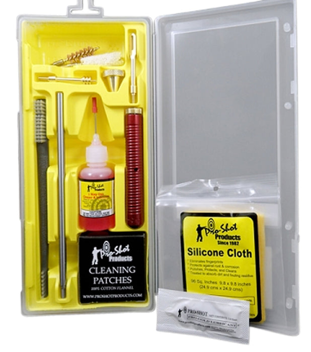 Pro-Shot P4010KIT Classic Box Kit .40/ 10mm Pistol/Yellow Plastic Case