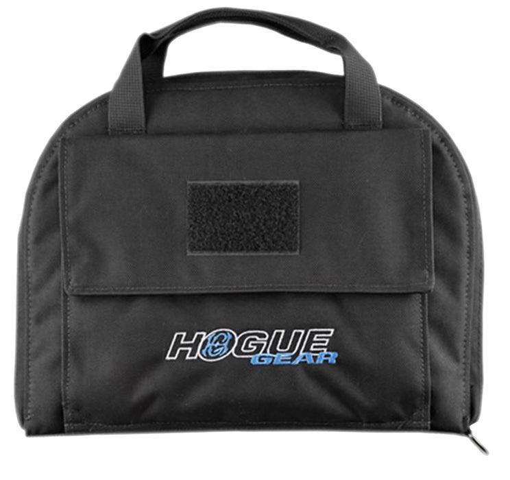 Hogue 59250 Pistol Bag  Medium Black Nylon with Front Pocket 9" x 12" Interior Dimensions