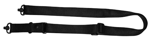 GrovTec US Inc GTSL53 Three Point Tactical  made of Black Webbing with 1.25" W & Adjustable Design for Rifle/Shotgun