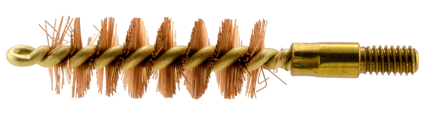 Pro-Shot 10P Bore Brush  .40/ 10mm Cal Pistol #8-32 Thread Bronze Bristles Brass Core