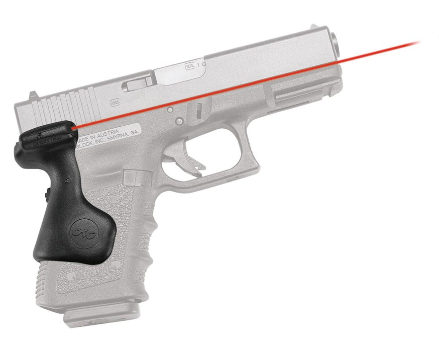 Crimson Trace 0169101 LG-639 Lasergrips  Black Red Laser Glock Gen 3/4/5 Compact