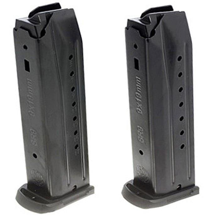 Ruger 90449 SR9C Value Pack 17rd Magazine Fits Ruger SR/SRc/9E 9mm Luger Blued 2 Pack