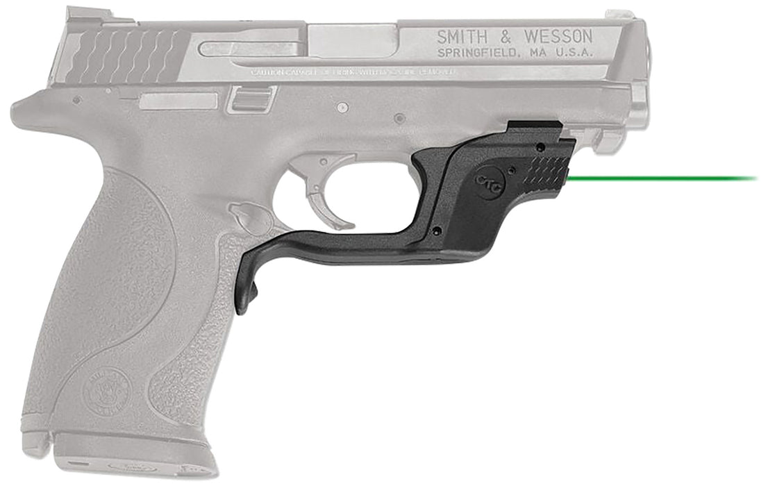 Crimson Trace 0145801 LG-360G Green Laserguard  Black Smith & Wesson Full Size & Compact