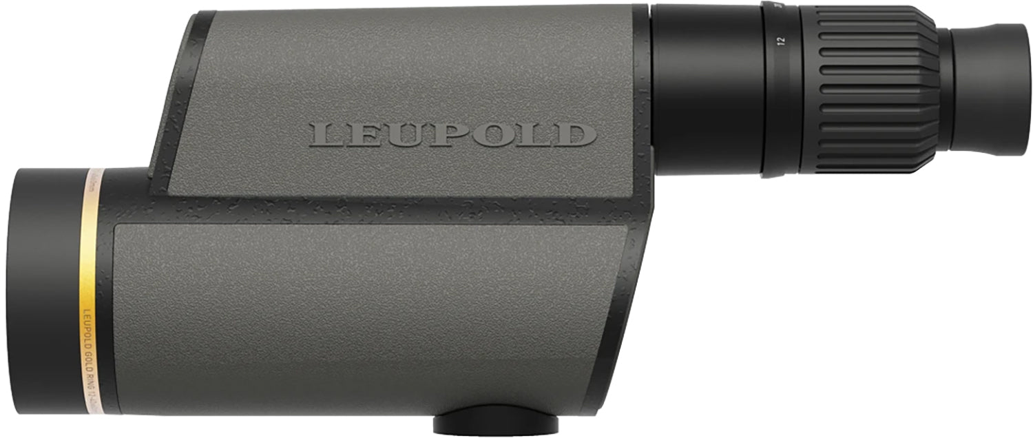 Leupold 120372 Gold Ring HD  12-40x60mm Shadow Gray Straight Body