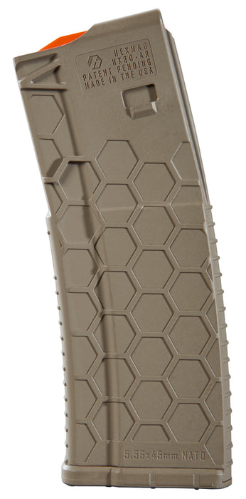 Hexmag HX30ARFDE Series 2  Flat Dark Earth Detachable 30rd Multi-Caliber for AR-15