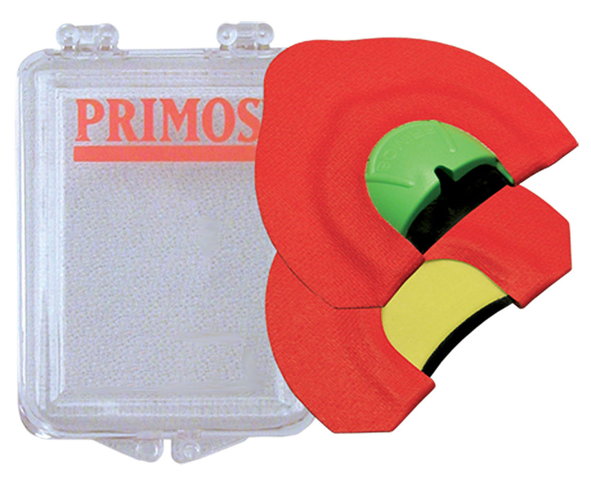 Primos PS1723 Randy Anderson Howler Diaphragm Call Coyote Sounds Attracts Coyotes Red 2 pk