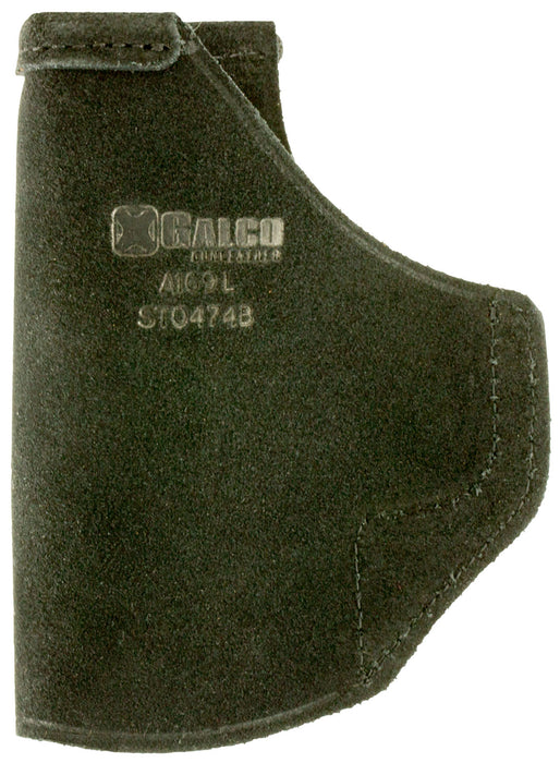 Galco STO474B Stow-N-Go  IWB Black Leather Belt Clip Fits S&W M&P Compact/S&W M&P 2.0 Subcompact/Savage Stance Right Hand