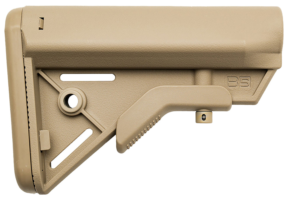 B5 Systems BRV1085 Bravo  Flat Dark Earth Synthetic for AR-Platform with Mil-Spec Receiver Extension (Tube Not Included)