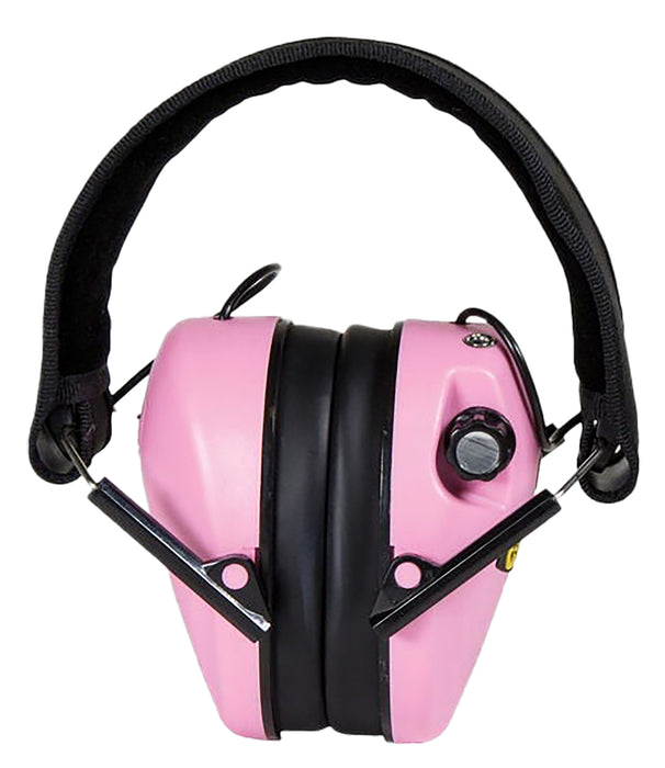 Caldwell 487111 E-Max Low-Profile Muff 23 dB Over the Head Pink/Black Adult