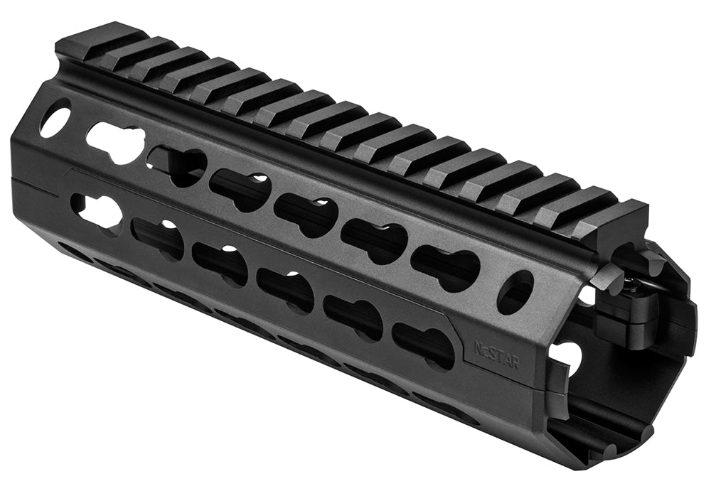 NcStar VMARKMC Keymod Handguard  Carbine Length Aluminum Black Anodized 6.50" for AR-15, M4