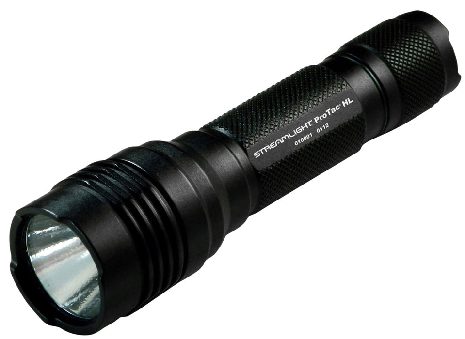 Streamlight 88054 ProTac HL USB Black Anodized Aluminum White LED 65/380/1000 Lumens 219 Meters Beam Distance