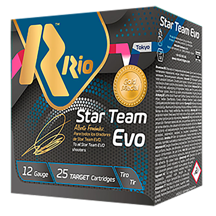 Rio Ammunition STT28LT8 Star Team Training Target Load 12 Gauge 2.75" 1 oz 8 Shot 25 Bx/ 10 Cs