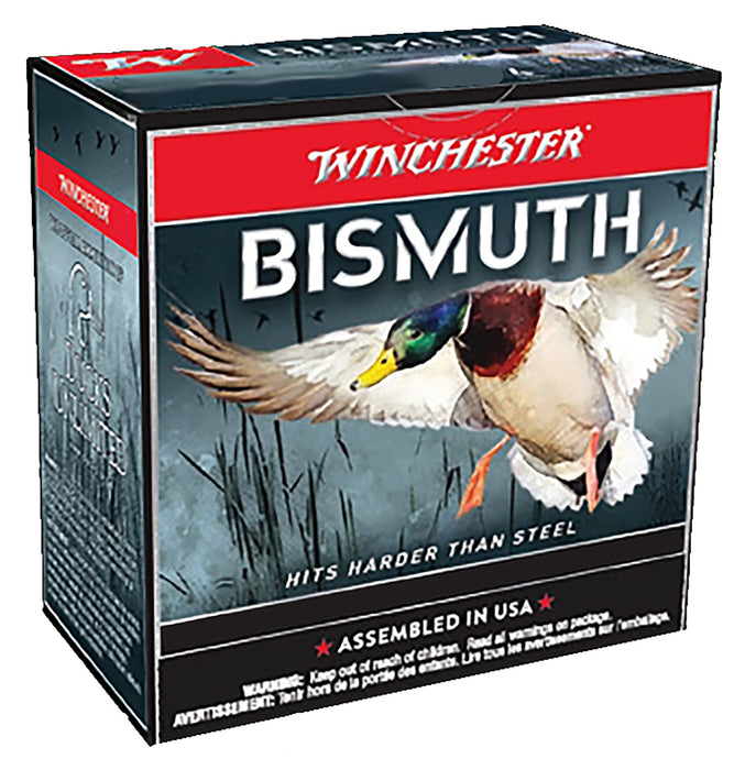 Winchester Ammo SWB2034 Bismuth  20 Gauge 3" 1 1/8 oz 1300 fps Tin-Plated Bismuth 4 Shot 25 Bx/10 Cs