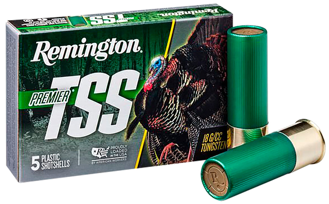 Remington Ammunition 28043 Premier TSS  12 Gauge 3" 1 3/4 oz 1200 fps Tungsten 7 Shot 5 Bx/10 Cs