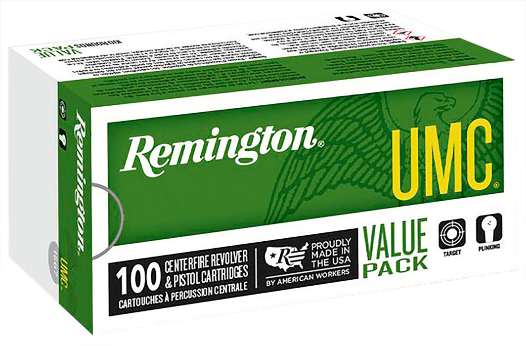 Remington Ammunition 23771 UMC Value Pack 38 Special +P 125 gr 945 fps Jacketed Hollow Point (JHP) 100 Bx/6 Cs