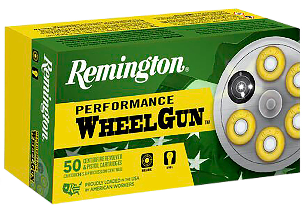 Remington Ammunition 22333 Performance WheelGun  44 S&W Spl 246 gr 755 fps Lead Round Nose (LRN) 50 Bx/10 Cs