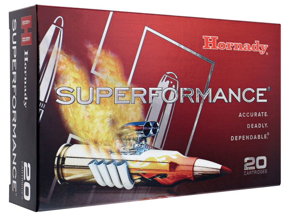Hornady 81663 Superformance  6mm Rem 95 gr 3235 fps Super Shock Tip (SST) 20 Bx/10 Cs
