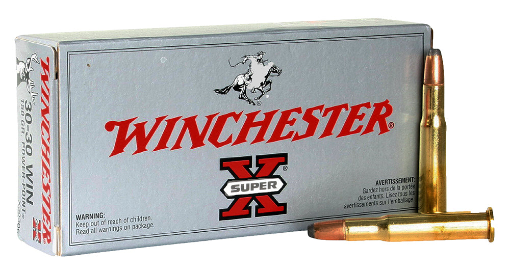 Winchester Ammo X30306 Super X  30-30 Win 150 gr 2390 fps Power-Point (PP) 20 Bx/10 Cs