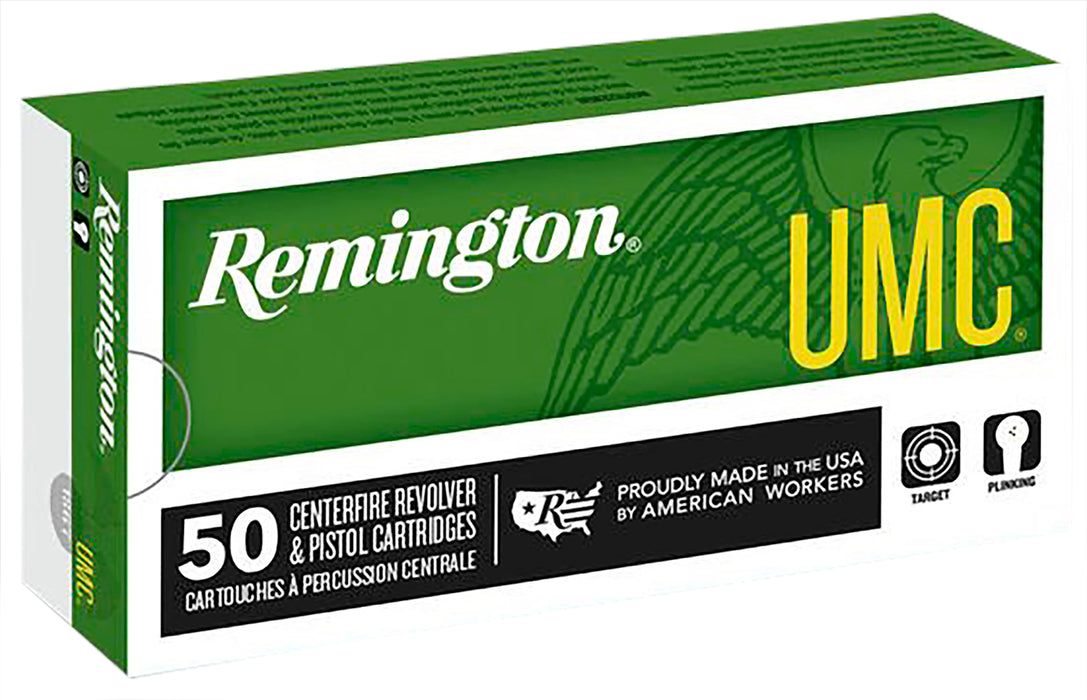 Remington Ammunition 23754 UMC  38 Special +P 125 gr 945 fps Semi-Jacketed Hollow Point (SJHP) 50 Bx/10 Cs