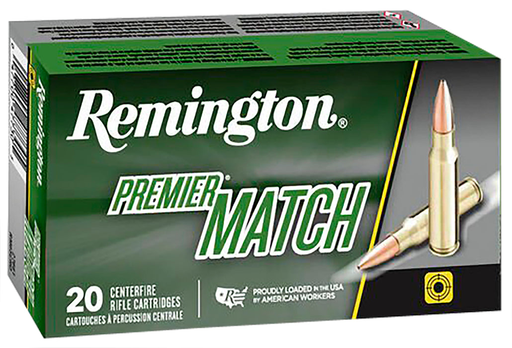 Remington Ammunition 21503 Premier Match  300 Blackout 125 gr 2215 fps Sierra MatchKing Open Tip Match  (OTM) 20 Bx/10 Cs