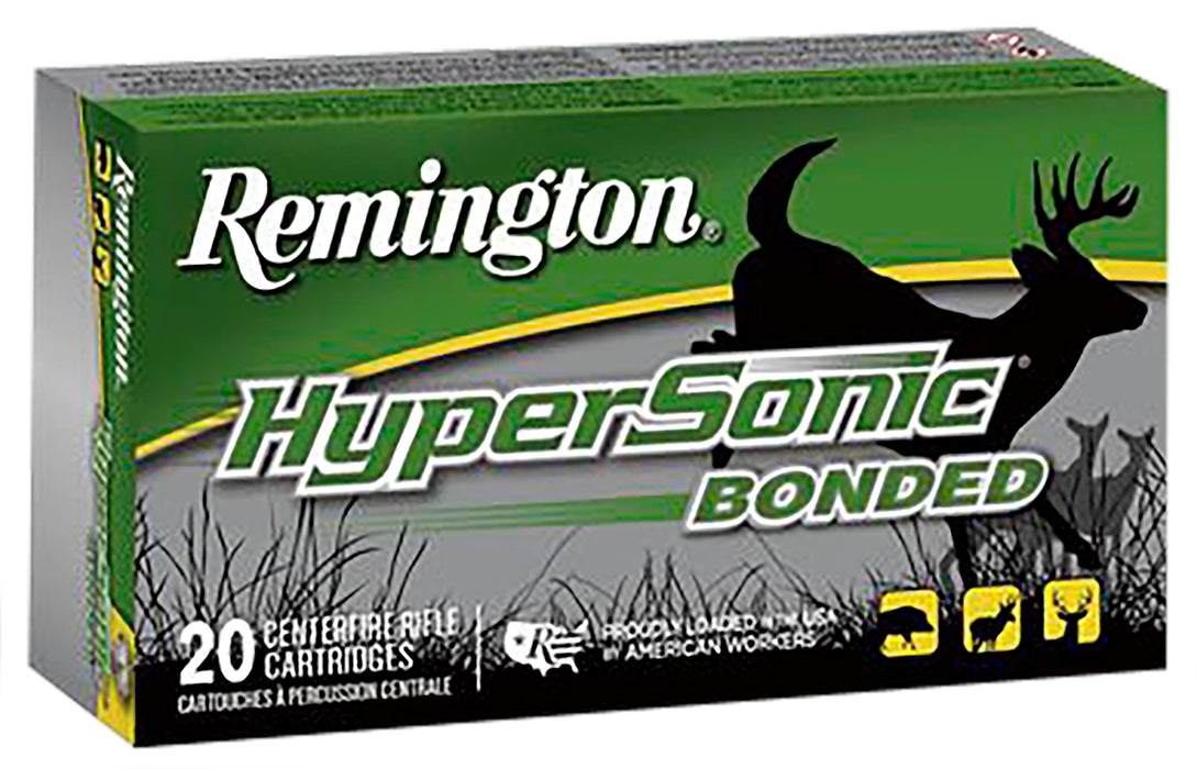 Remington Ammunition 29119 HyperSonic Bonded  308 Win 150 gr 2925 fps PSP Core-Lokt Ultra Bonded (PSPCLUB) 20 Bx/10 Cs